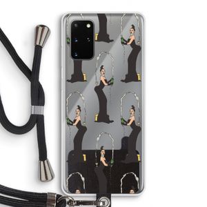 Pop Some Kim: Samsung Galaxy S20 Plus Transparant Hoesje met koord