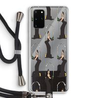 Pop Some Kim: Samsung Galaxy S20 Plus Transparant Hoesje met koord