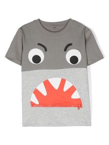 Stella McCartney Kids t-shirt à imprimé graphique - Gris