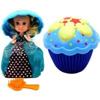 Boti Cupcake Surprise doll - Verander je cupcake in een heerlijk geurende prinsessen pop! Blauw/ Geel - thumbnail