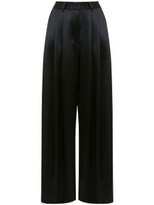 JW Anderson pantalon ample à taille haute - Noir