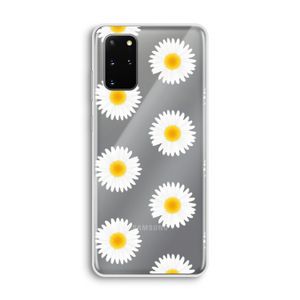 Margrietjes: Samsung Galaxy S20 Plus Transparant Hoesje