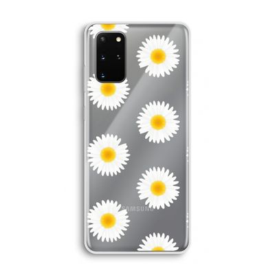 Margrietjes: Samsung Galaxy S20 Plus Transparant Hoesje
