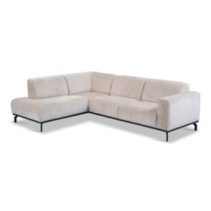 Haluta Hoekbank Sittard - 256 x 188 x 77 cm - Beige - Links