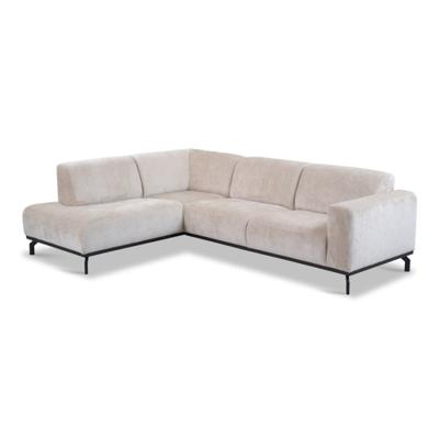 Haluta Hoekbank Sittard - 256 x 188 x 77 cm - Beige - Links