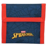 Marvel portemonnee Spider Man jongens 10 cm polyester navy - thumbnail