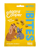 Edgard & Cooper Bites Small Kalkoen&Kip hondensnacks 50 gram