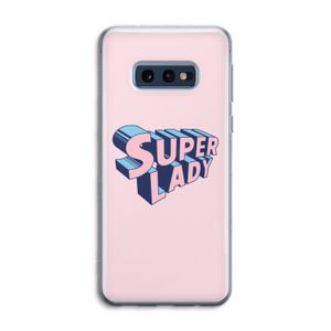 Superlady: Samsung Galaxy S10e Transparant Hoesje