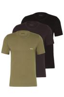 Boss T-shirt Classic 3-pack antraciet-zwart-groen