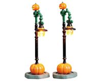 Witch pumpkin patch set of 2 b/o 4.5v - Lemax