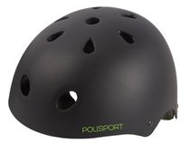 Polisport urban radical fietshelm s 53-55cm graffiti zwart/groen