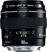 Canon EF 100mm f/2.0 USM Zwart - thumbnail