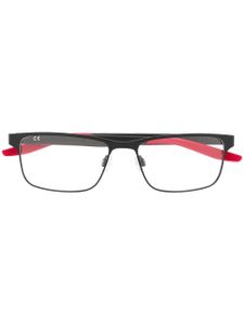 Nike lunettes de vue à monture carrée - Noir