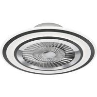 LED Plafondventilator met Dimbare Verlichting - 36W - Mat Zwart