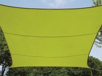 Perel schaduwdoek rechthoekig 2 x 3 meter polyester groen