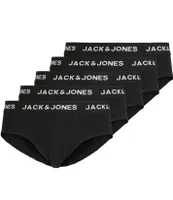 Jack & Jones 5-pak Heren slips - Zwart - thumbnail