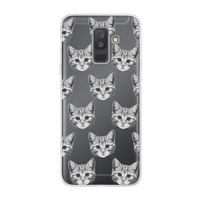 Kitten: Samsung Galaxy A6 Plus (2018) Transparant Hoesje