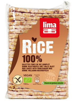 Lima Dunne Rijstwafels Met Zout 130gr