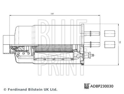 Brandstoffilter ADBP230030