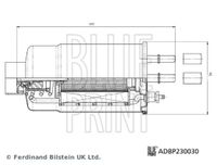 Brandstoffilter ADBP230030