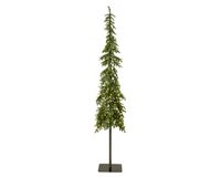 Alpine fir prelit d60h240 cm groen/wwt kerst - Everlands