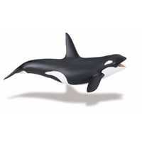 Plastic dieren orka/zwaardwalvis 17 cm - thumbnail