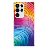 TPU Hoesje voor Samsung Galaxy S23 Ultra Regenboog - thumbnail