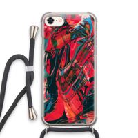 Endless Descent: iPhone 8 Transparant Hoesje met koord