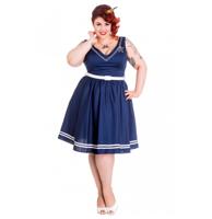 Ariel Jurk Marine Plus Size-XXXXL | 29% korting