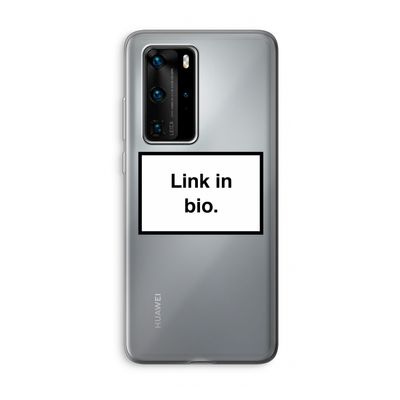 Link in bio: Huawei P40 Pro Transparant Hoesje