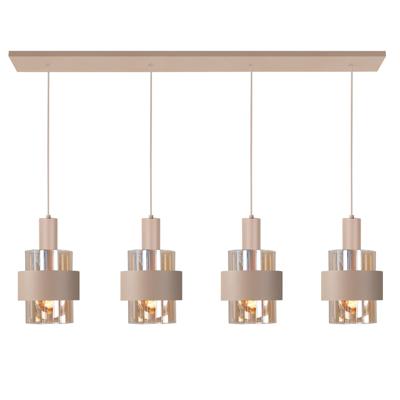 Highlight 4-lichts hanglampMarrone zand bruin - H5683.03