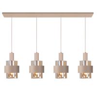 Highlight 4-lichts hanglampMarrone zand bruin - H5683.03