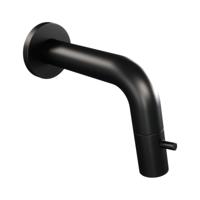 Brauer Black Edition Inbouw Fonteinkraan Mat Zwart - Inkortbaar