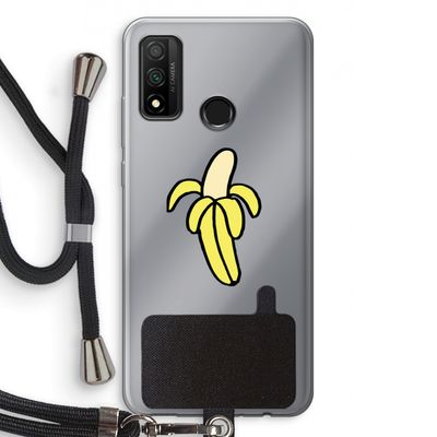 Banana: Huawei P Smart (2020) Transparant Hoesje met koord