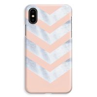 Marmeren pijlen: iPhone XS Max Volledig Geprint Hoesje