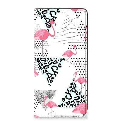 Samsung Galaxy A21s | Hoesje maken | Flamingo Triangle