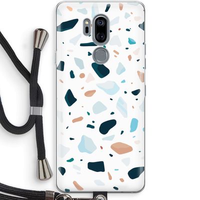 Terrazzo N°13: LG G7 Thinq Transparant Hoesje met koord
