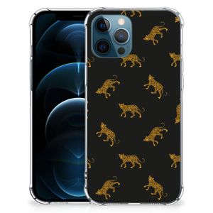 Case Anti-shock voor iPhone 12 | 12 Pro Leopards