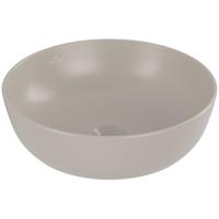 Villeroy & Boch Artis opzetwastafel - 43cm - rond z/krgt almond C+ 417943am