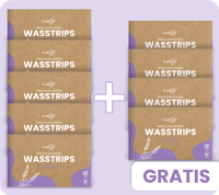 Wasstrips - 5 + 4 GRATIS Lavendel