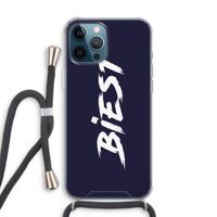 Biest: iPhone 12 Pro Transparant Hoesje met koord