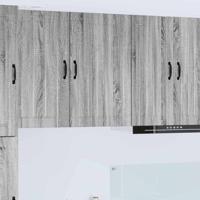 Keukenkast aan de muur met plank Grijs Sonoma 50 x 31 x 80 cm Keukenkast aan de muur met plank Grijs Sonoma 50 x 31 x 80 cm
