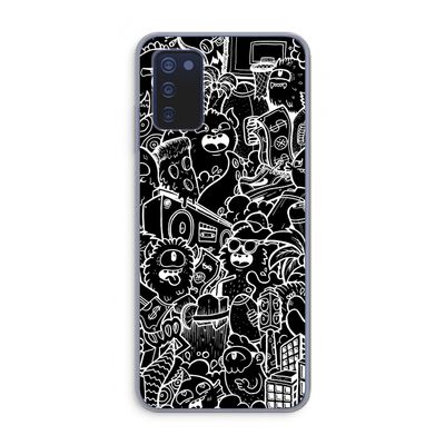 Vexx Black City : Samsung Galaxy A03s Transparant Hoesje