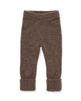 HEMA Newborn legging merinowol donkerbruin (donkerbruin)