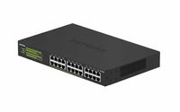 Netgear GS324P Unmanaged Gigabit Ethernet (10/100/1000) Zwart 1U Power over Ethernet (PoE) - thumbnail