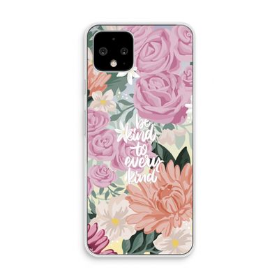 Kindness matters: Pixel 4 Transparant Hoesje