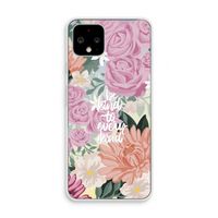 Kindness matters: Pixel 4 Transparant Hoesje