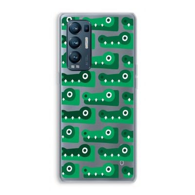 Crocs: Oppo Find X3 Neo Transparant Hoesje