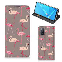 OPPO A52 | A72 Hoesje maken Flamingo