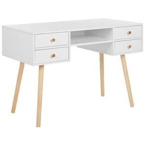 Beliani - LEVIN - Bureau - Wit - MDF